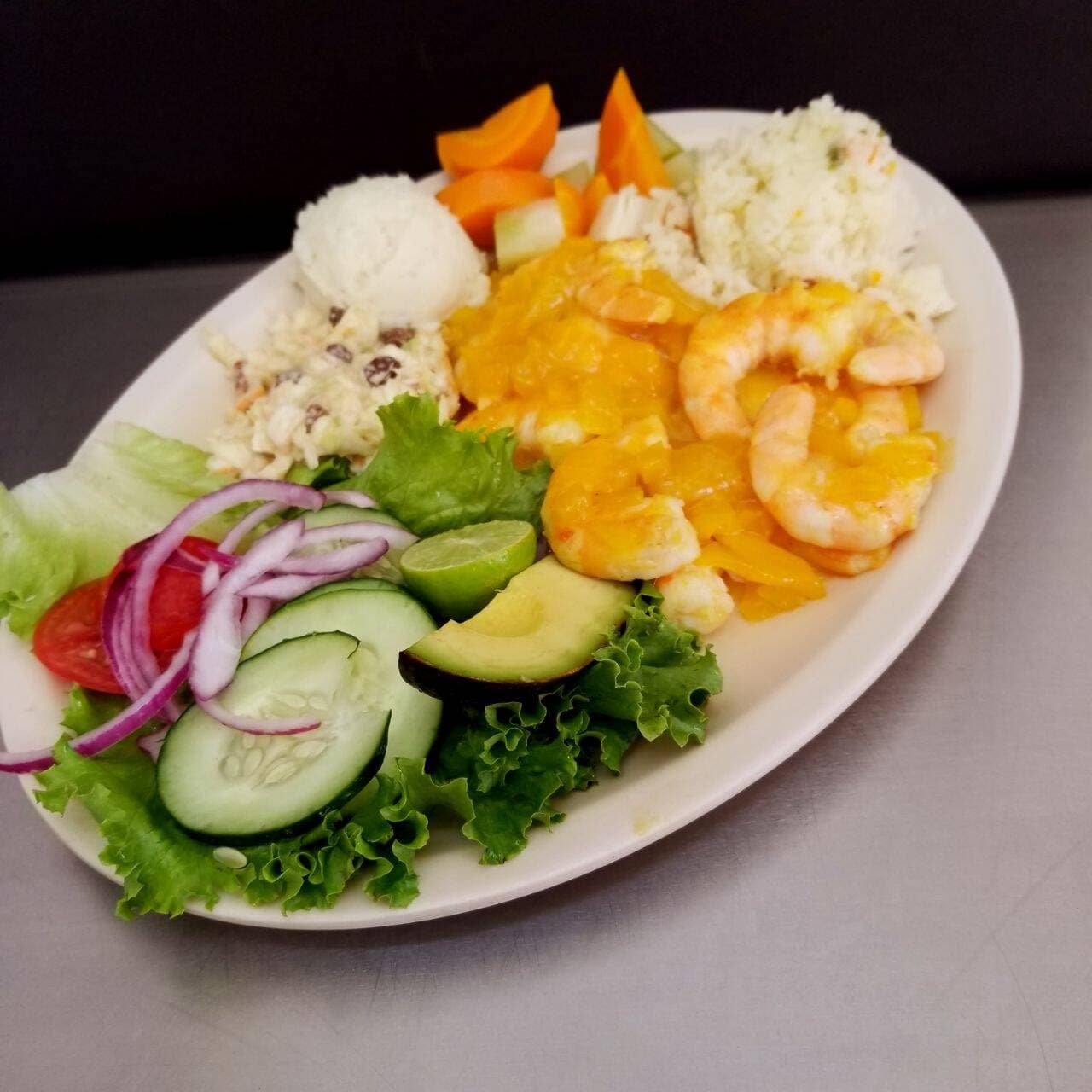 Camarones al Mango