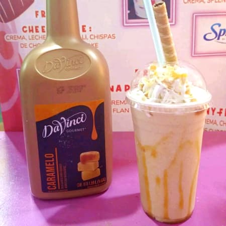 Frappé de caramelo