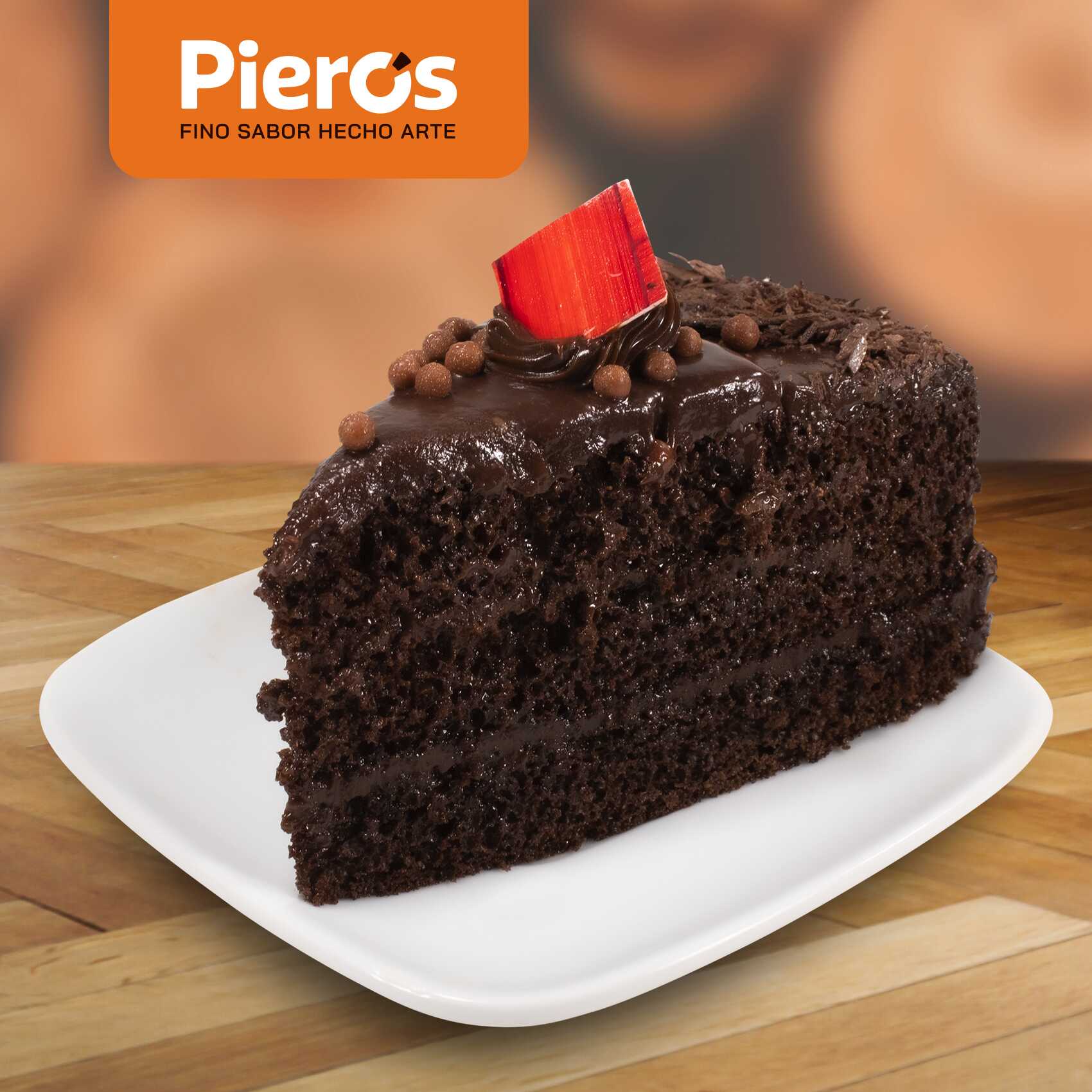 Porción Torta Chocolate