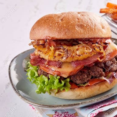 Hamburguesa Hawaiana