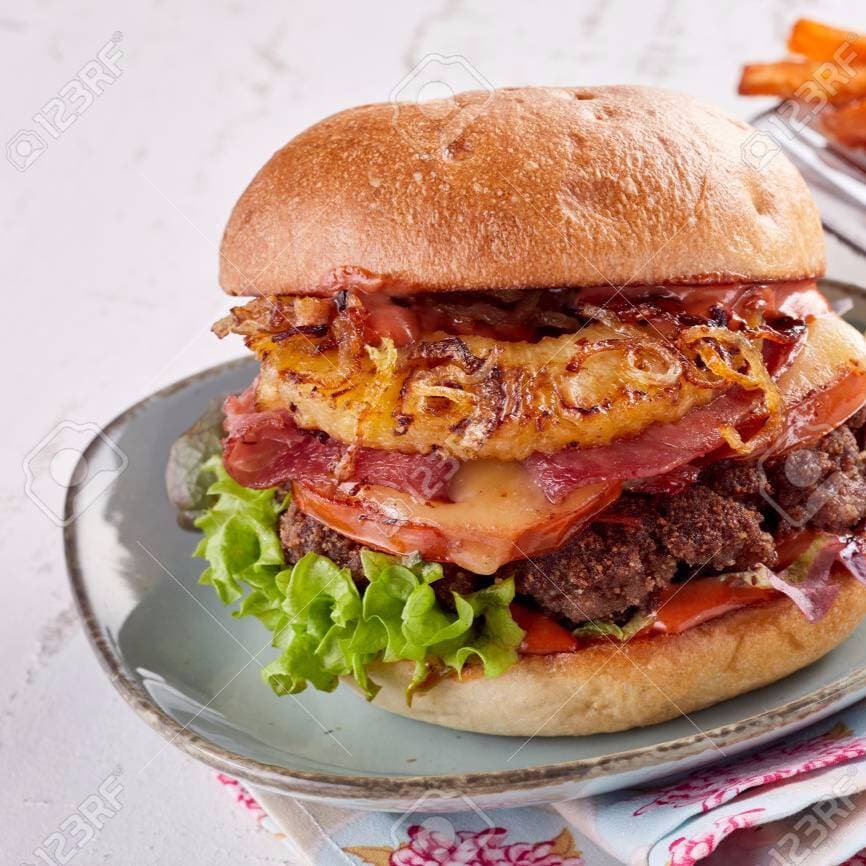Hamburguesa Hawaiana