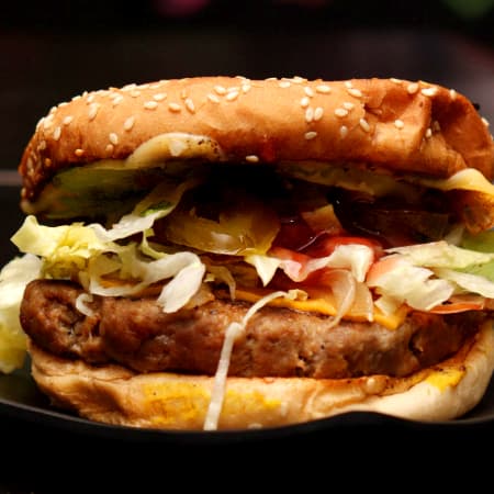 HAMBURGUESA SENCILLA