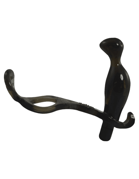 ODIBO BLACK KISS VIB PROSTATE STIMULATOR WITH RING