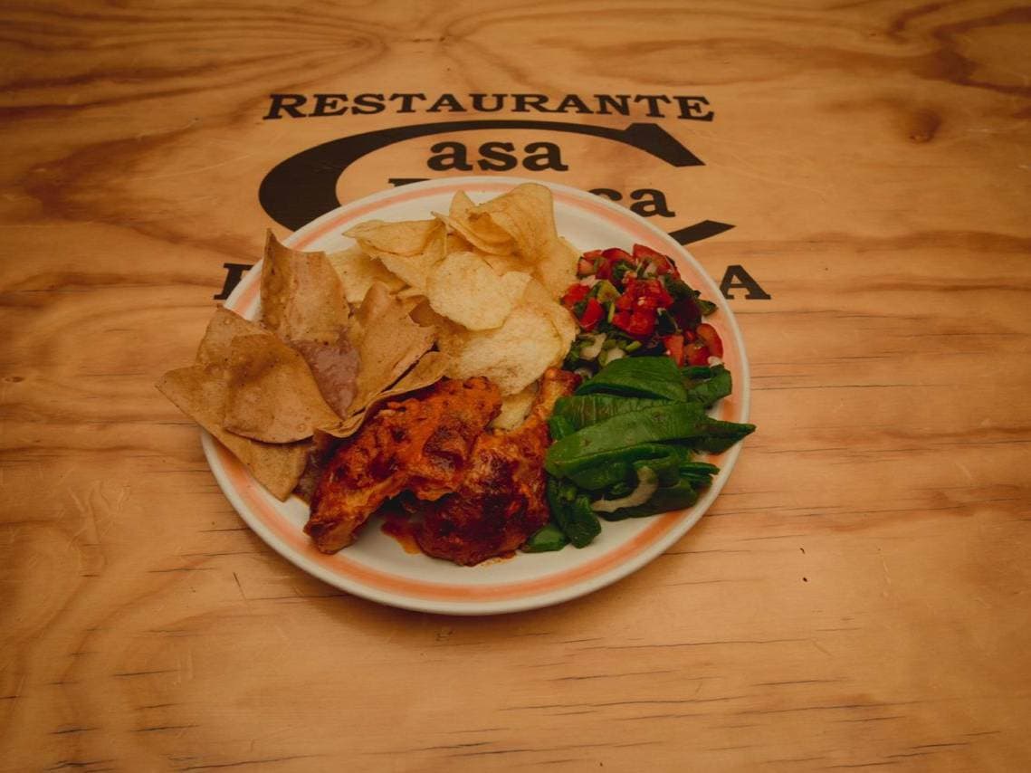 1/4 Pollo Rostizado en Salsa Preparado