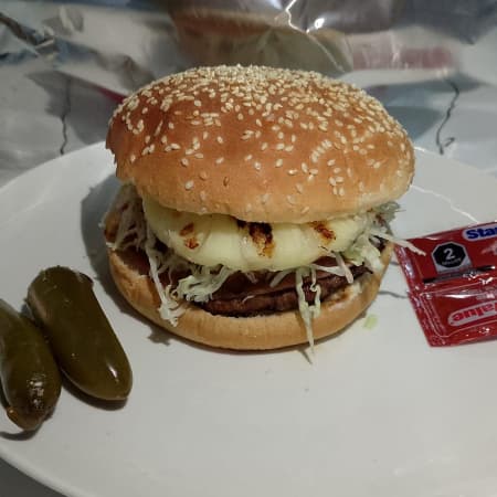Hamburguesa Hawaiana
