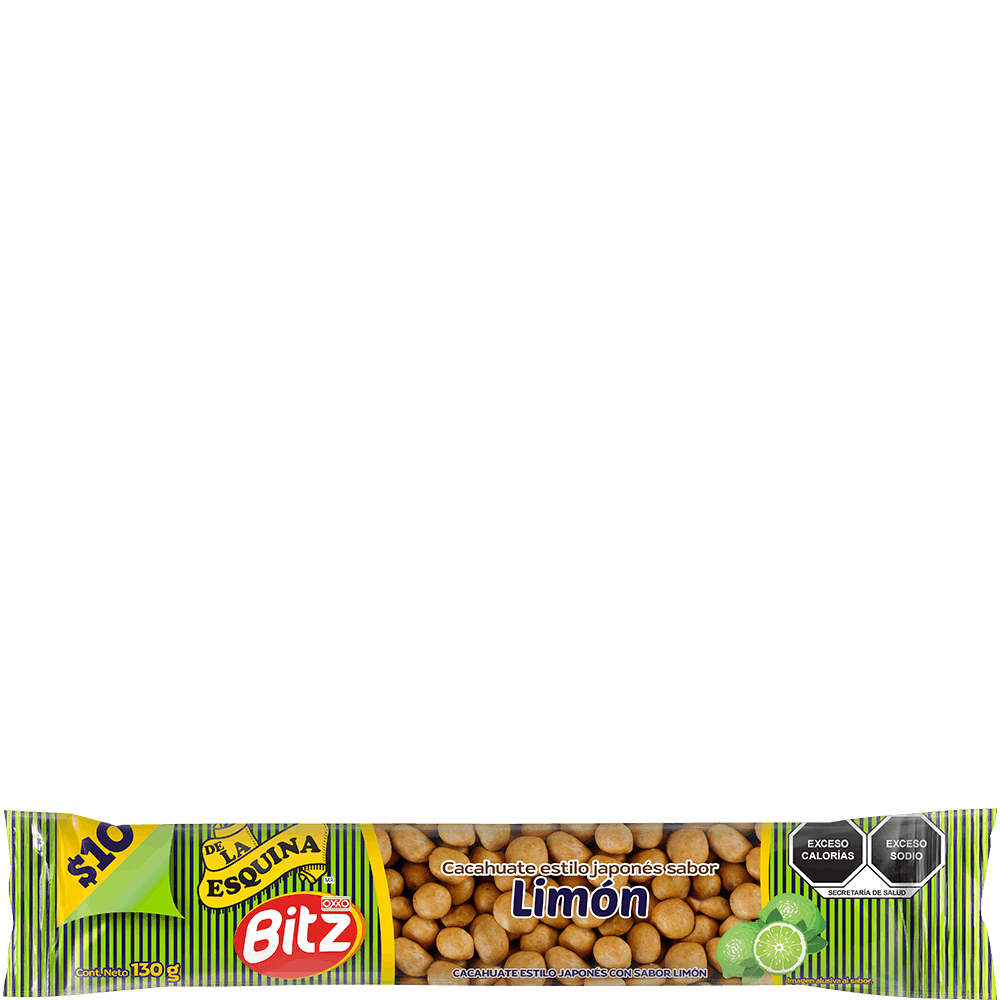 CACAHUATE JAPONES LIMÓN BITZ 100 g