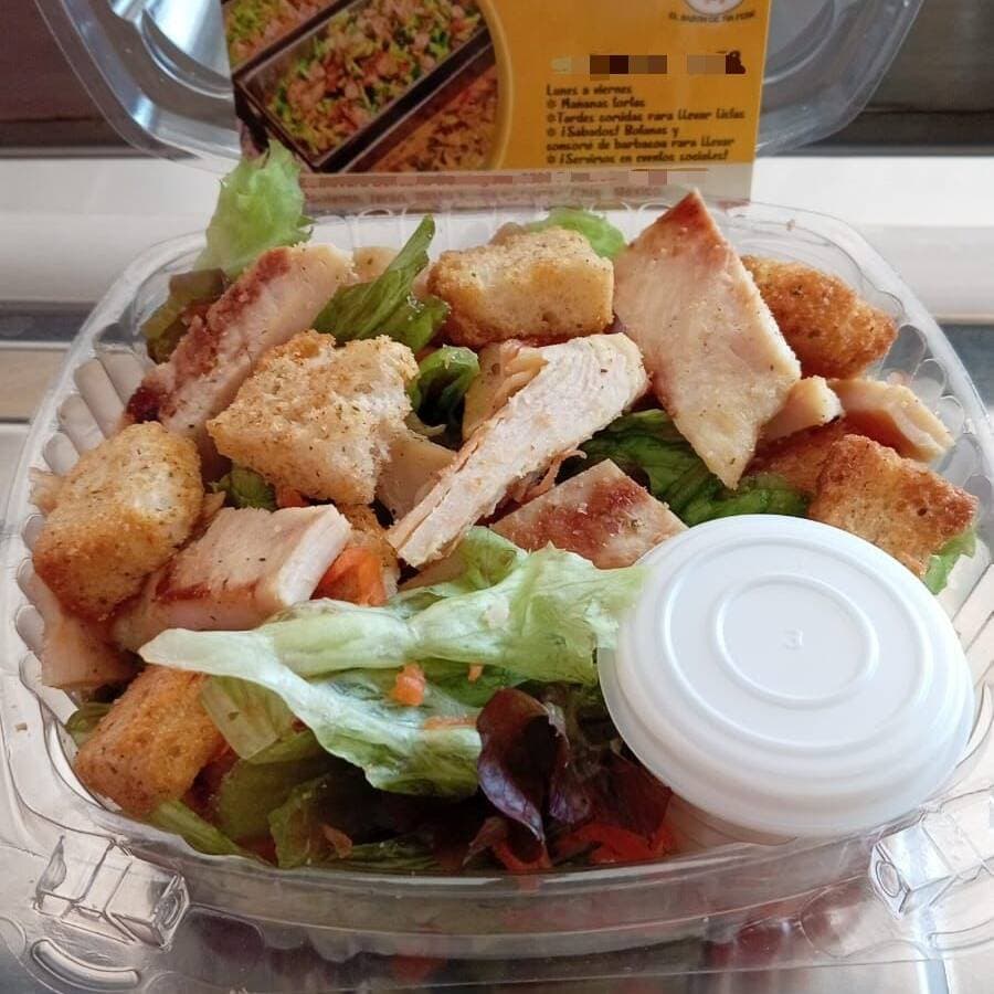 ensalada cesar! super sana!