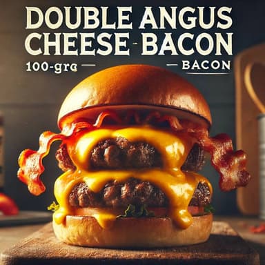 HAMBURGUESA CHEESE BACON