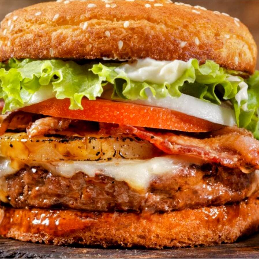 Hamburguesas Hawaiana
