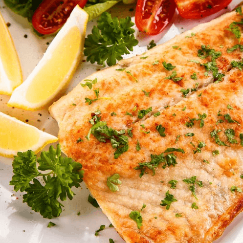 Pescado al ajo