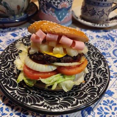 Hamburguesa Hawaina