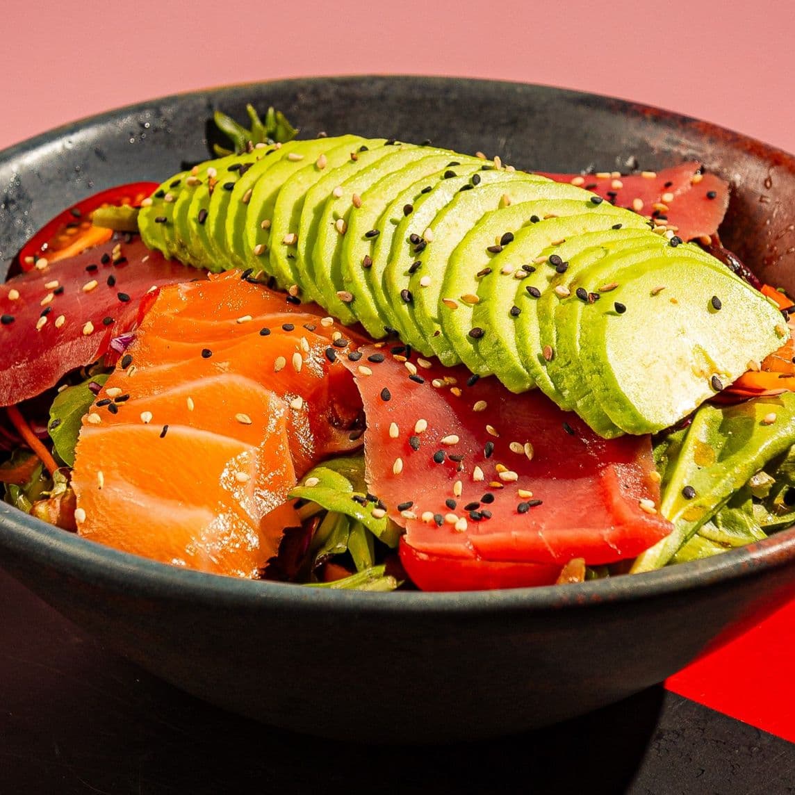 Ensalada Sashimi