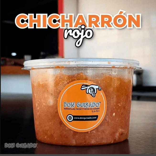 Chicharrón Salsa Roja 1/2 Lt