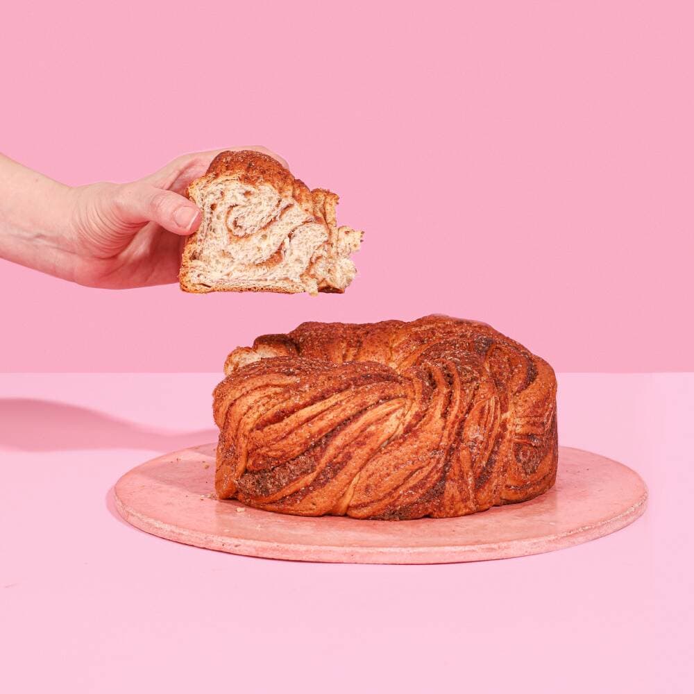 Pan Trenza Molde de Canela