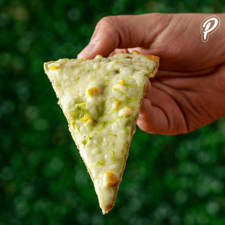 Pizza Espinaca a la Crema