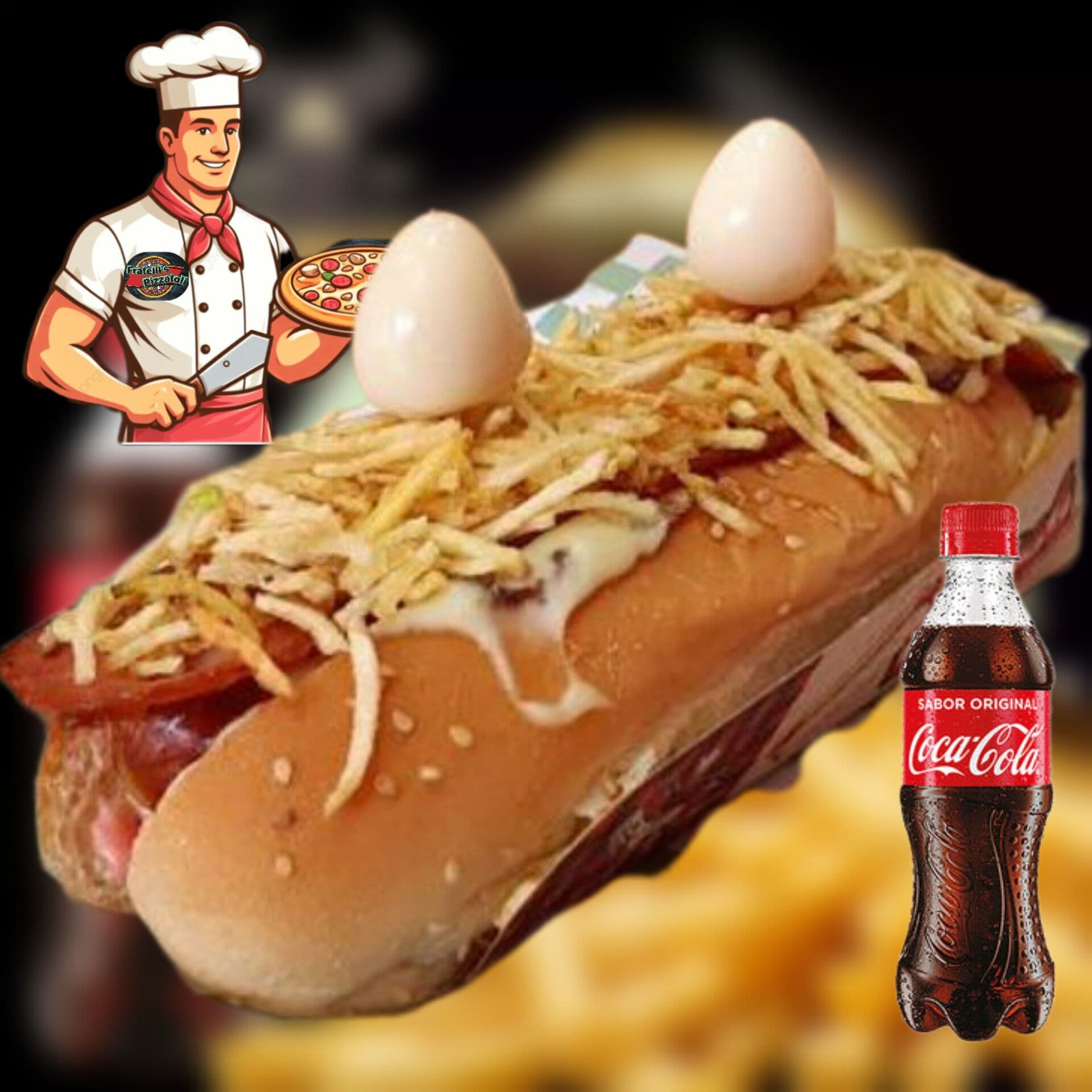COMBO HOT DOG ESPECIAL + GASEOSA 250 ML