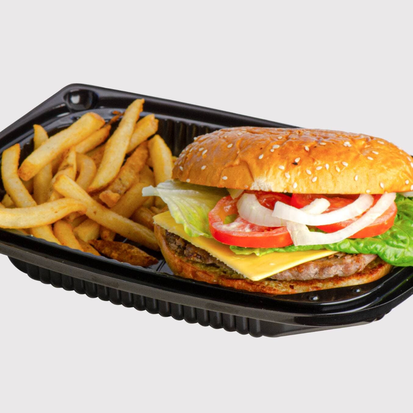 Hamburguesa con Papas