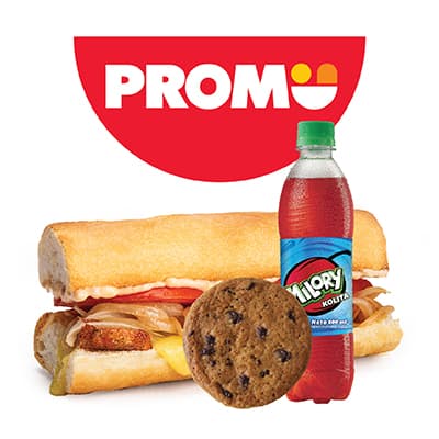 Sandwich de Carne + Milory Kolita+ Galleta Choc...