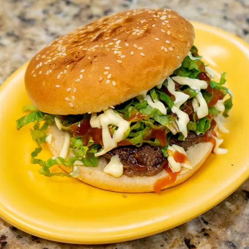 Hamburguesa Jamón y Queso