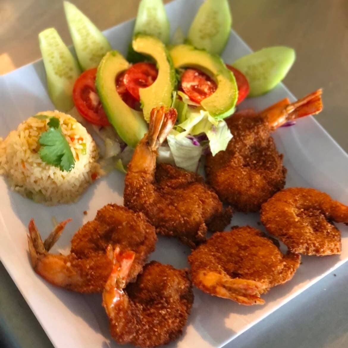 Camarones Empanizados