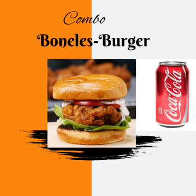 Combo-Boneless Burger