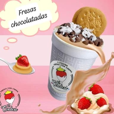 Fresas con Crema. Chocolatadas Super (473 Ml)
