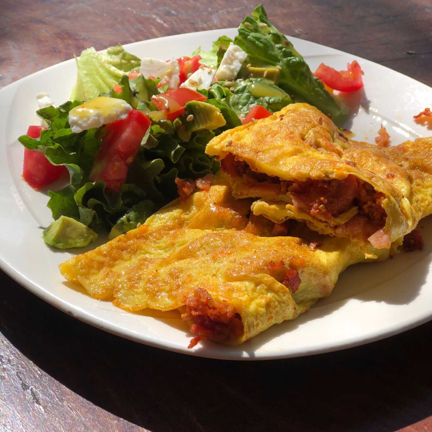 Omelette de Carnes Frías