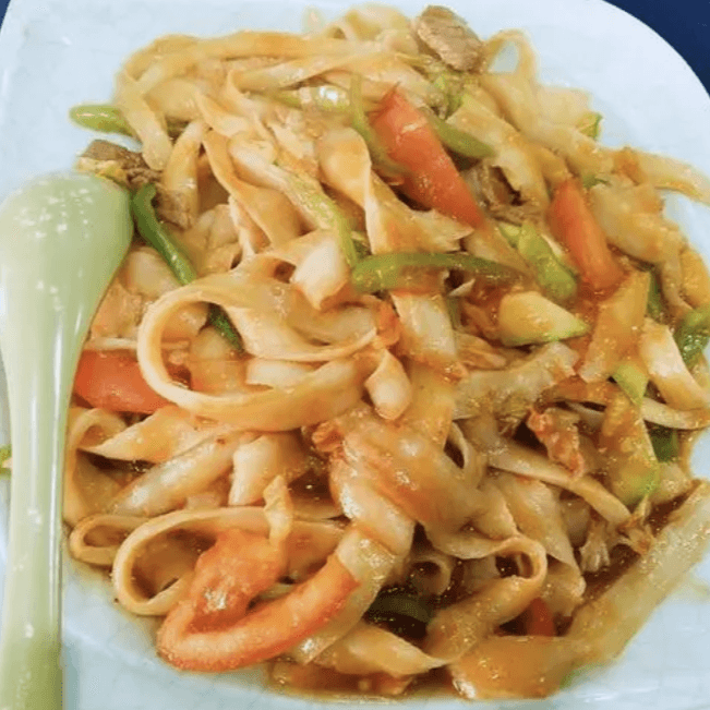 虾仁炒面  Tallarines Fritos con Camarones