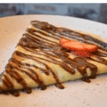 Crepe con Nutella y Fresas