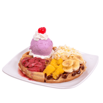 Waffle Frutal