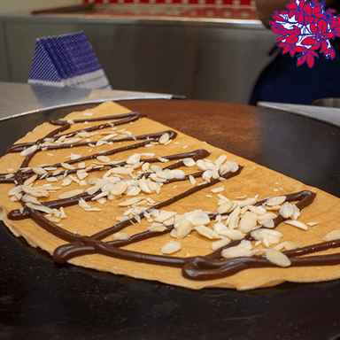 Crepe Fudge Con Almendras