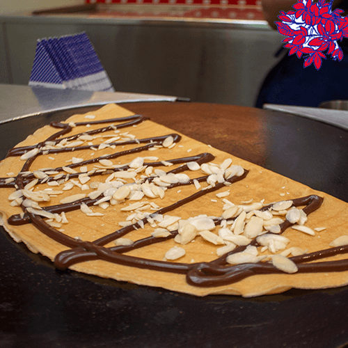 Crepe Fudge Con Almendras