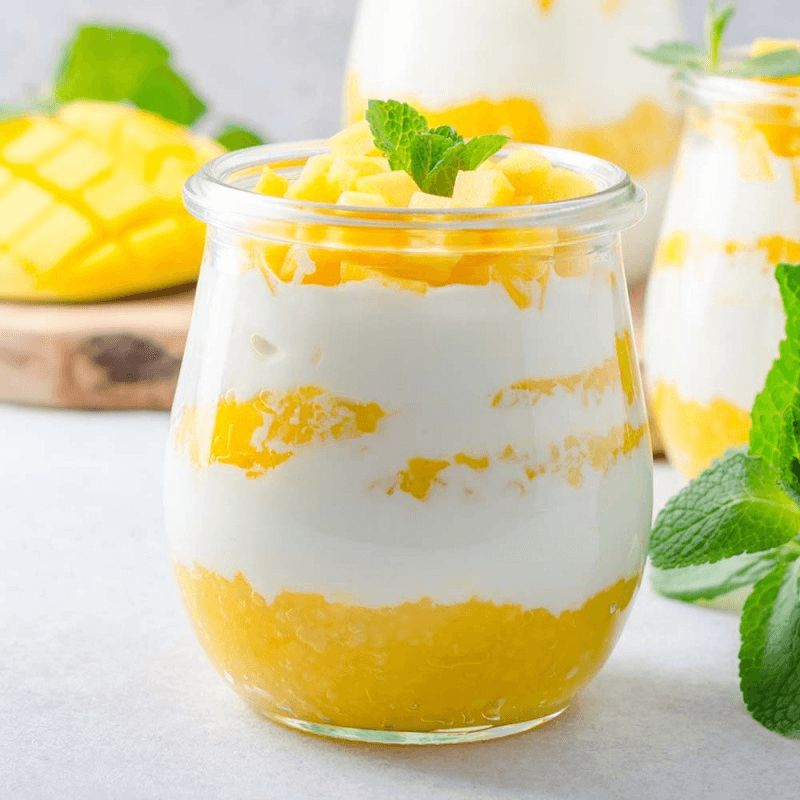 Duraznos con Crema