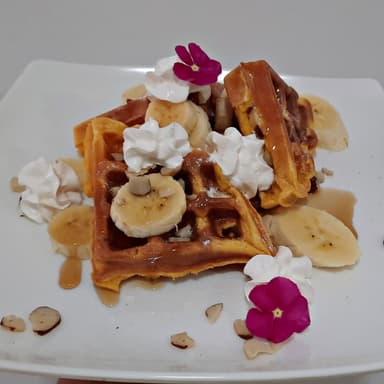 Carrot Cake Waffle