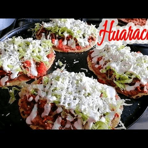 HUARACHE DE GUISADO DE VERDE