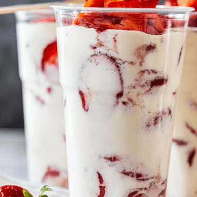 Fresas con Crema