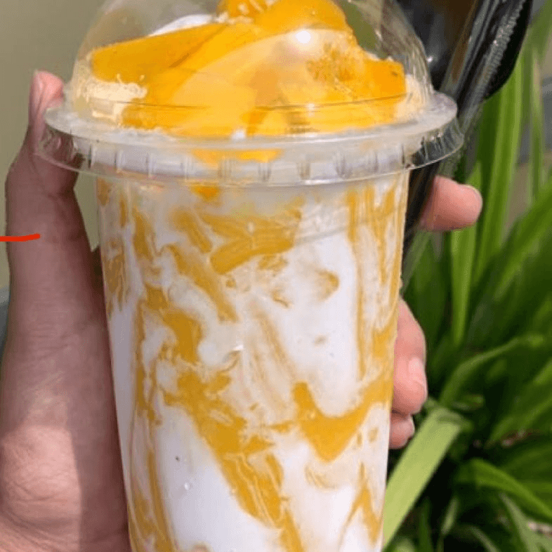 Mango con Crema y Pay