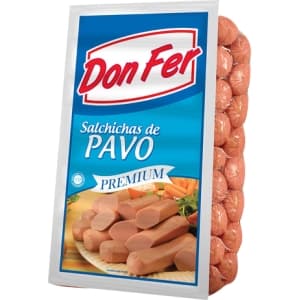 SALCHICHA DON FER PAVO VIENA GRANEL 250 GR