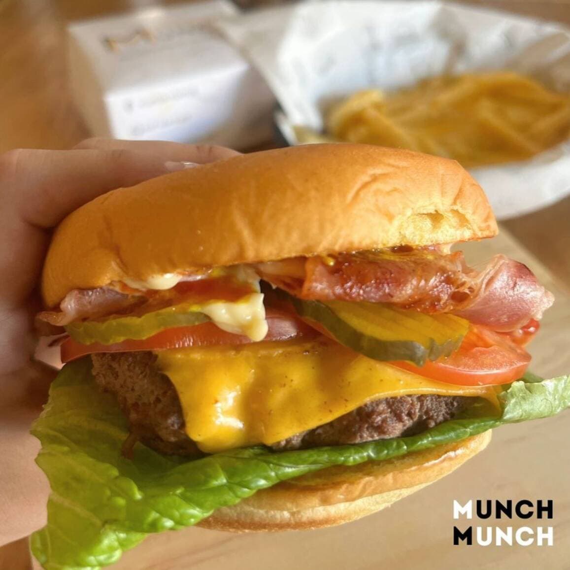 Hamburguesa Tocino.