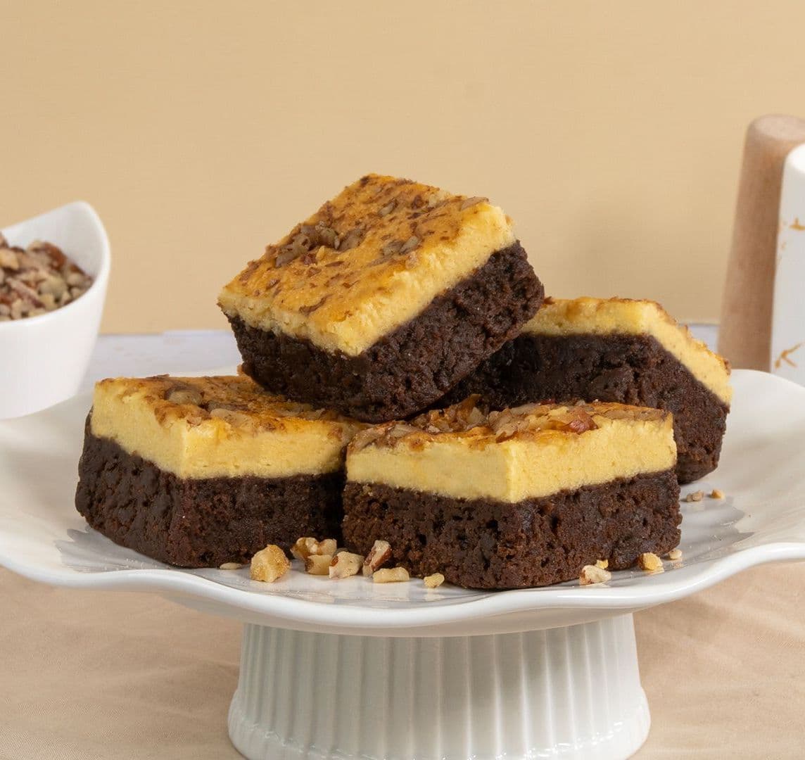Brownie con Queso 1 pz