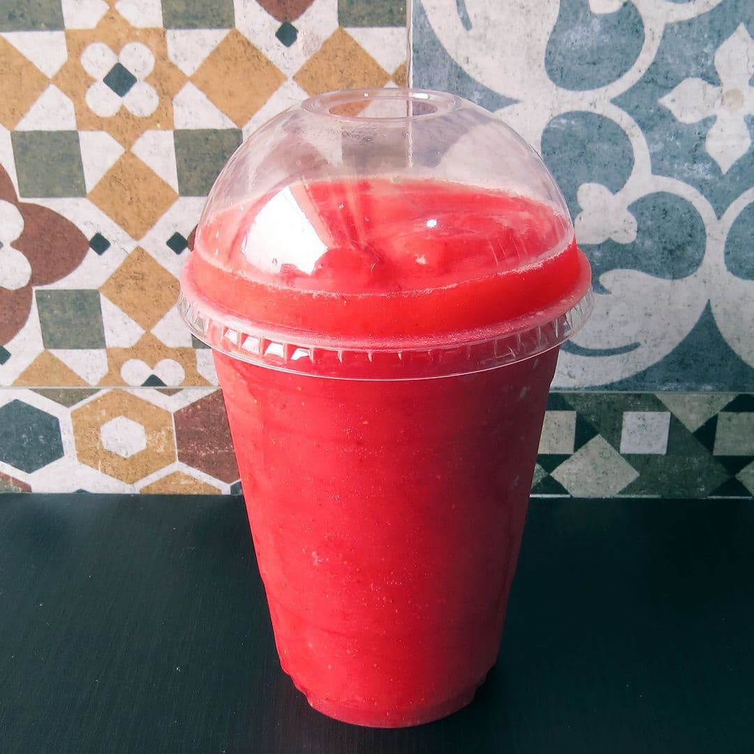 SMOOTHIES DE FRESA CON CHAMOY