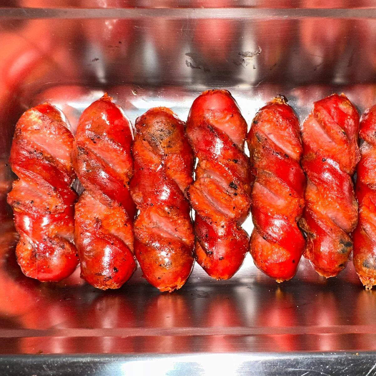 Salchicha Roja de Asar