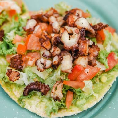 Tostadas de Pulpo
