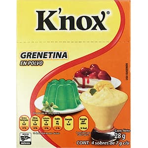 GRENETINA KNOX POLVO 28 G