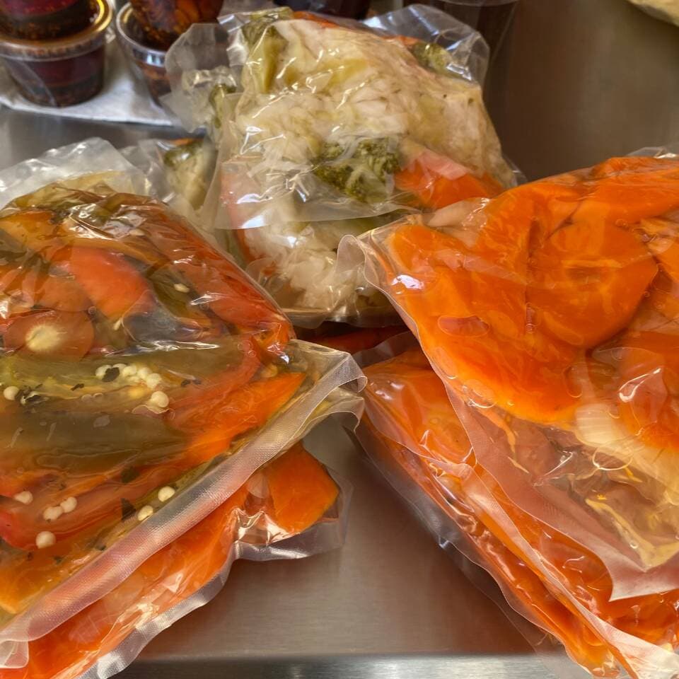 Chiles en rajas.