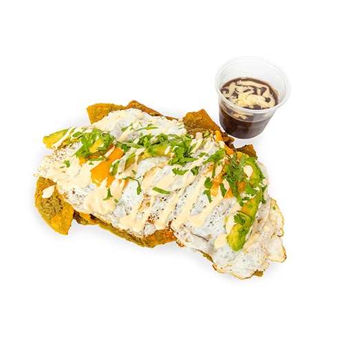 Chilaquiles con huevo