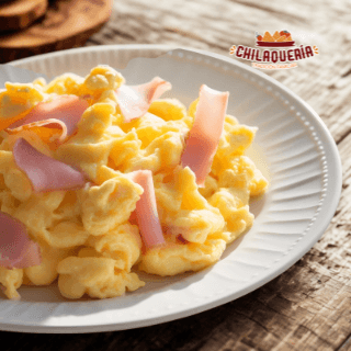 Huevos Revueltos con Jamón