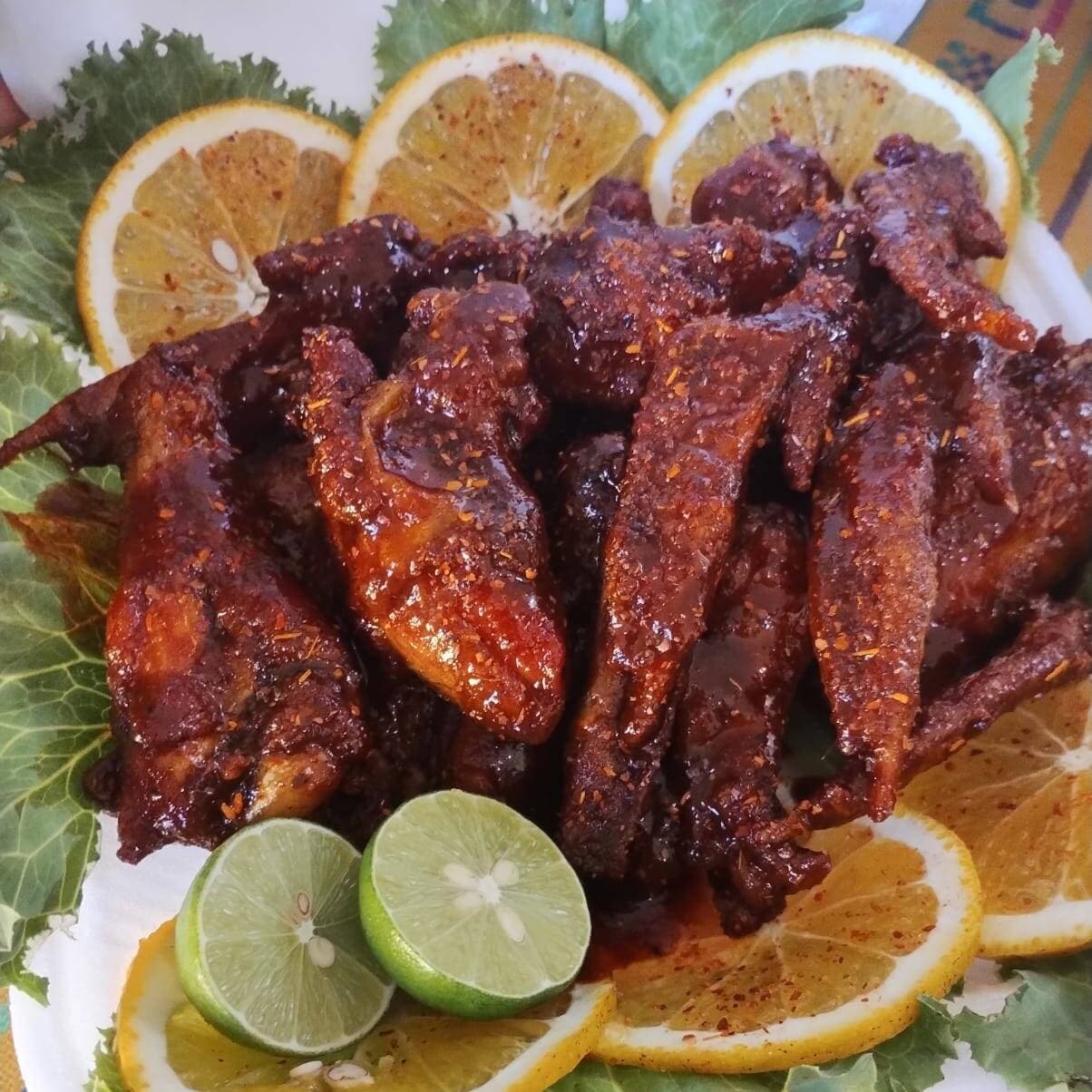 1/2 Orden Alitas BBQ