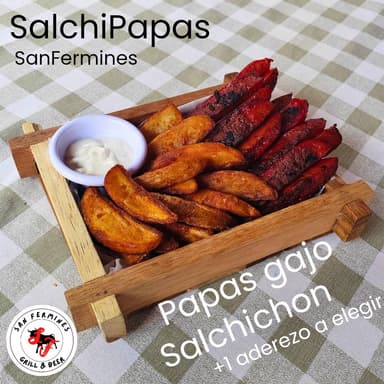 SALCHIPAPAS SANFERMINES