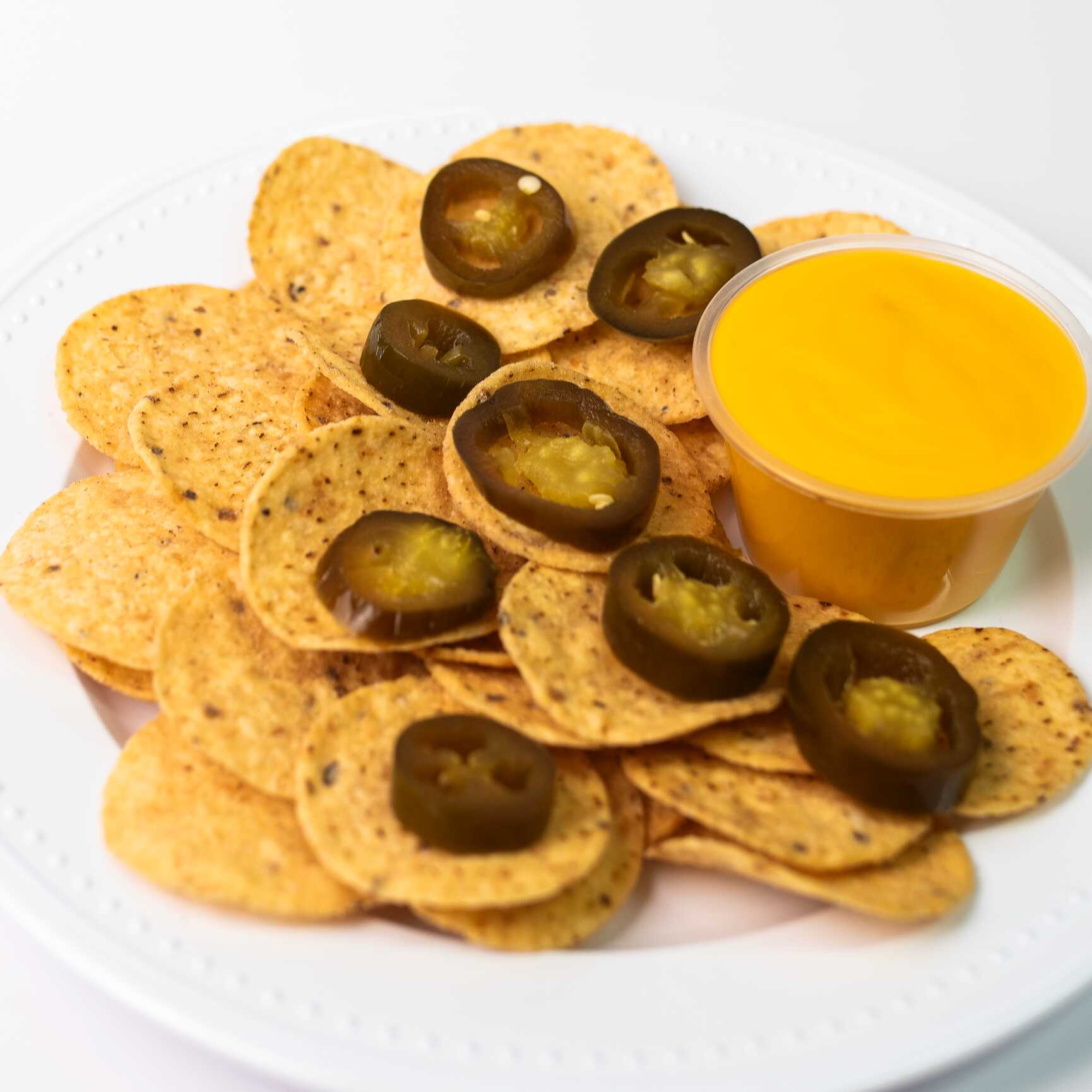 Nachos con queso